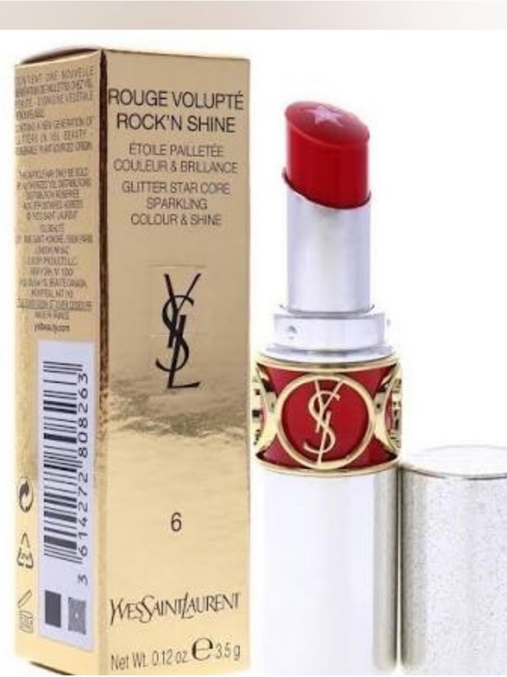 YSL Rouge Volupté Rock'n Shine Lipstick